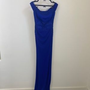 Lipsy Embroidered Lace Maxi Dress